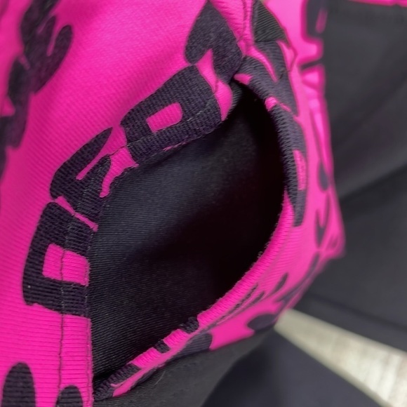 BLACKMILK Leggings Australia Black Pink Words Athletic Size Small - Picture 6 of 11